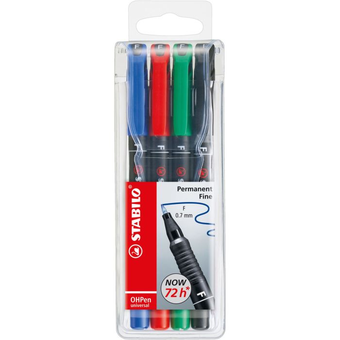 Set de Rotuladores Stabilo Oh Pen Multicolor 0,7 mm (5 Unidades) 1