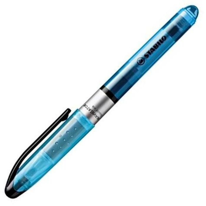 Marcador Fluorescente Stabilo Navigator Azul 10 Unidades 2