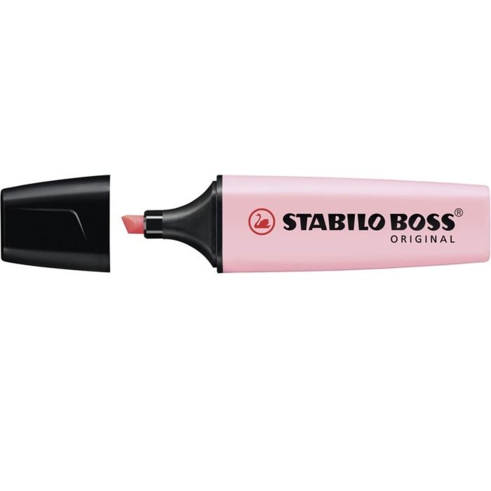 Marcador Fluorescente Stabilo Boss Original Rosa (10 Unidades) 2