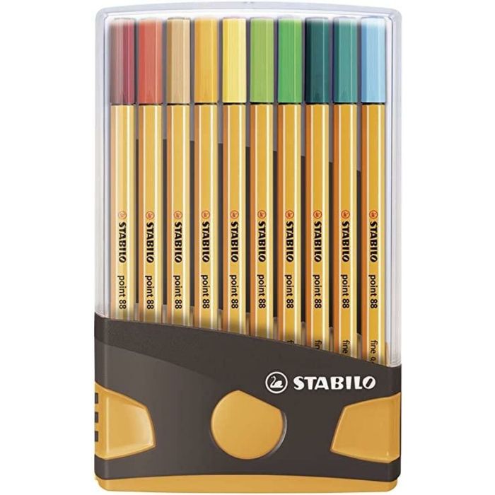 Set de Rotuladores Stabilo Point 88 Estuche Multicolor 2