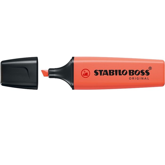 Marcador Fluorescente Stabilo Boss Coral (10) 1