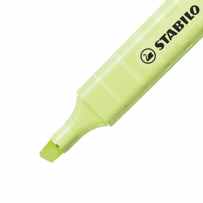Marcador Fluorescente Stabilo Swing Cool Verde limón (10) 1