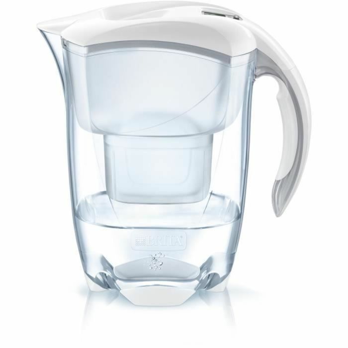 BRITA ELEMARIS Jarra con filtro blanco + 1 cartucho de repuesto