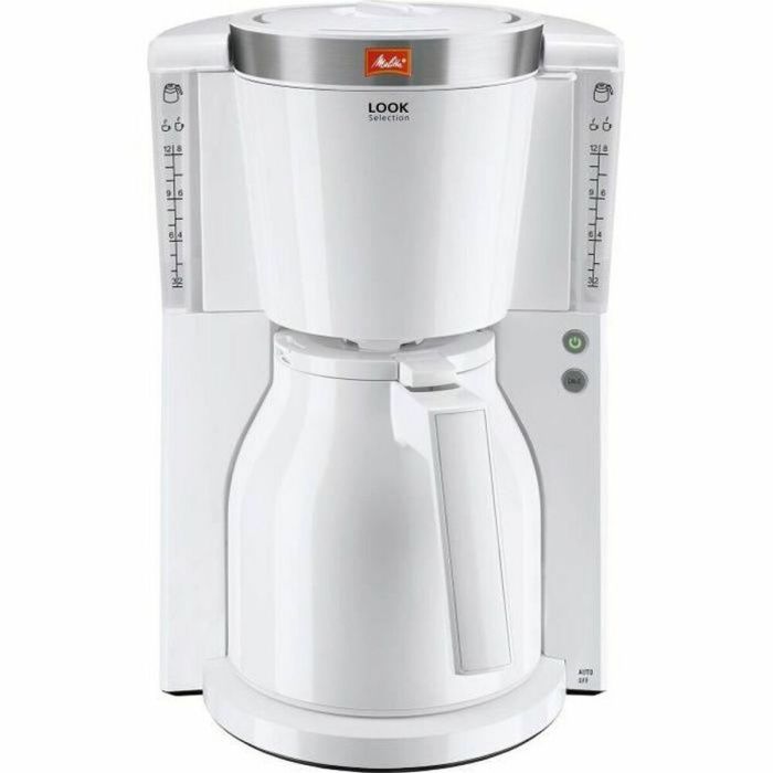 MELITTA 1011-11 Cafetera Look IV Therm Selection 1011-11 Blanco / Acero cepillado