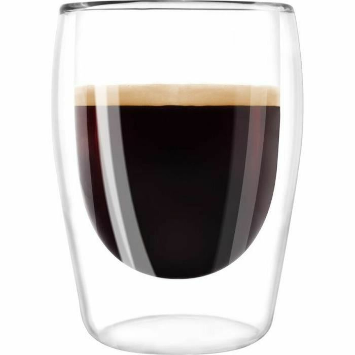 MELITTA Set de 2 vasos para café Expresso 80 ml transparente