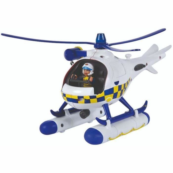 Helicóptero Simba Fireman Sam Wallaby police helicopter 2