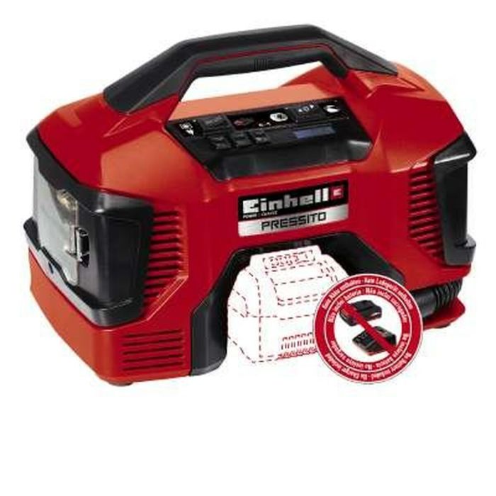 Compresor de Aire Einhell 4020460 90 W 11 bar 21 L/MIN 13 Compresor de Aire Einhell 4020460 90 W 11 bar 21 L/MIN 13