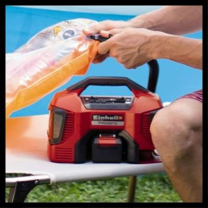 Compresor de Aire Einhell 4020460 90 W 11 bar 21 L/MIN 8 Compresor de Aire Einhell 4020460 90 W 11 bar 21 L/MIN 8