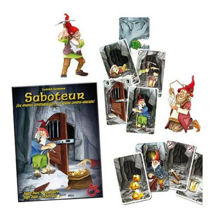 Juego del saboteador. consigue máximo de oro para ganar (juego base + expansión)