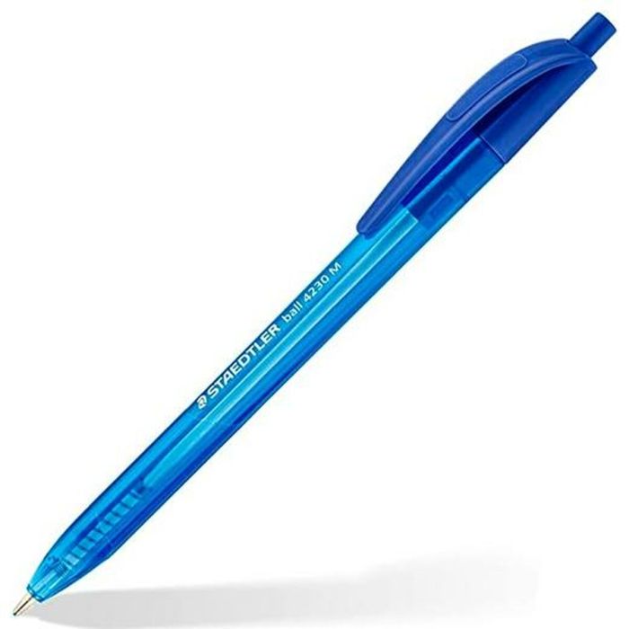 Bolígrafo Staedtler BALL 4230 Azul 1 mm (10 Unidades) 1