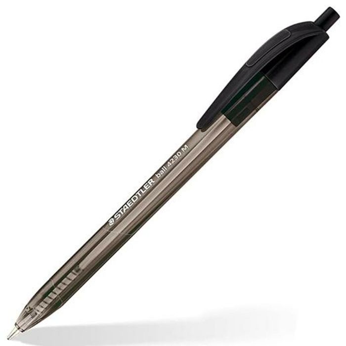 Bolígrafo Staedtler 4230 Negro 1 mm 10 Unidades 1