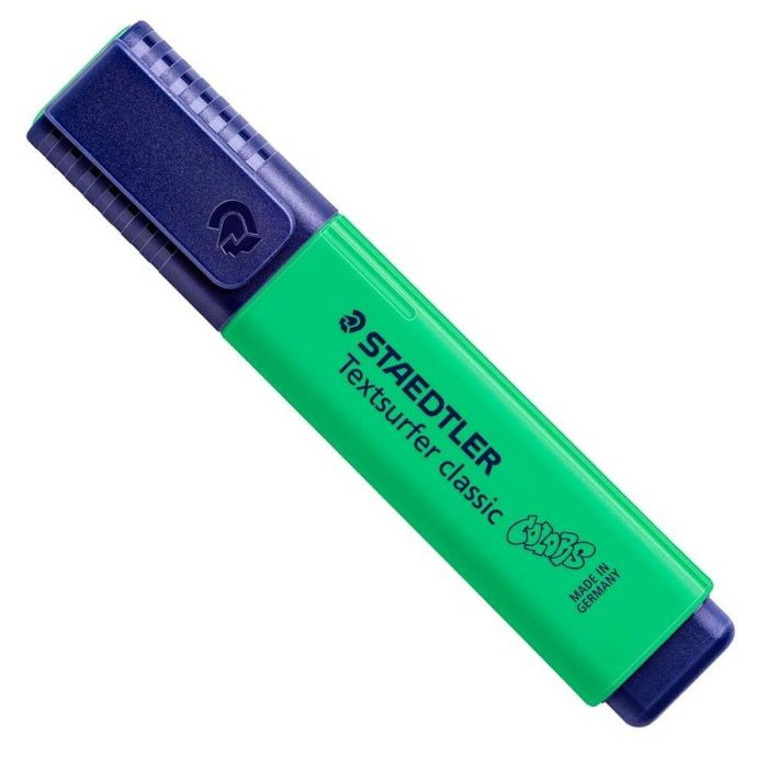 Marcador Fluorescente Staedtler Textsurfer Classic Verde (10 Unidades) 1