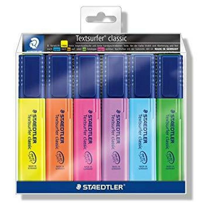 Set de Marcadores Fluorescentes Staedtler Textsurfer Classic (10 Unidades) 1