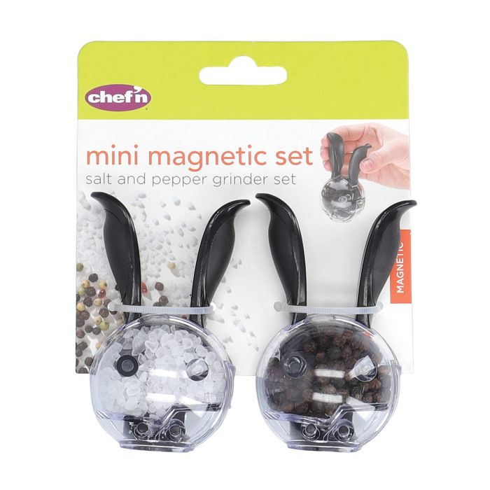 Set de Salero y Pimentero Mini Magnetics ABS (2 Unidades) 1