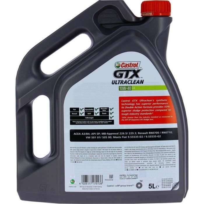 Aceite de motor Aceite de motor Castrol Renault GTX 10W40 RN0700