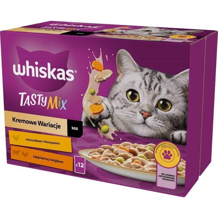 Comida para gato Whiskas Pollo Pavo Cordero Comida para gato Whiskas Pollo Pavo Cordero