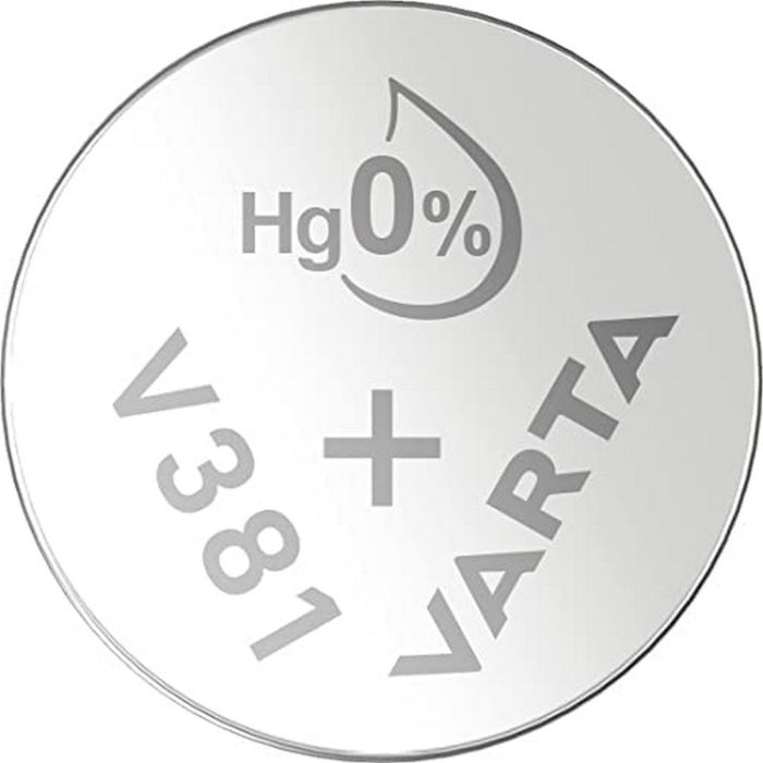 Micro pila de boton varta silver sr55 - v381 1,55v (blister 1 unid.) ø11,6x2,1mm
