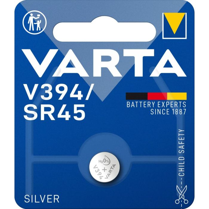 Micro pila de boton varta silver sr45 - v394 1,55v (blister 1 unid.) ø9,5x3,6mm
