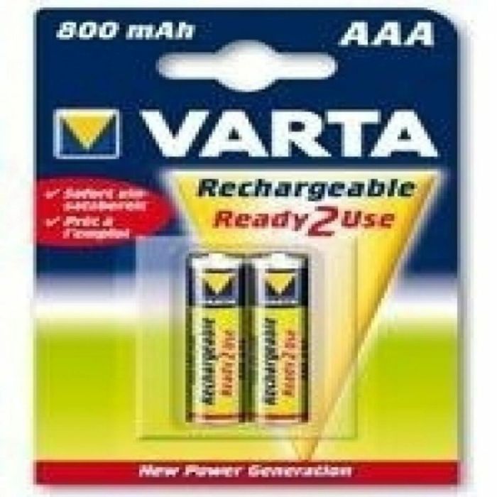 Pilas Recargables Varta AAA 800MAH 2UD 1,2 V 800 mAh AAA (10 Unidades)