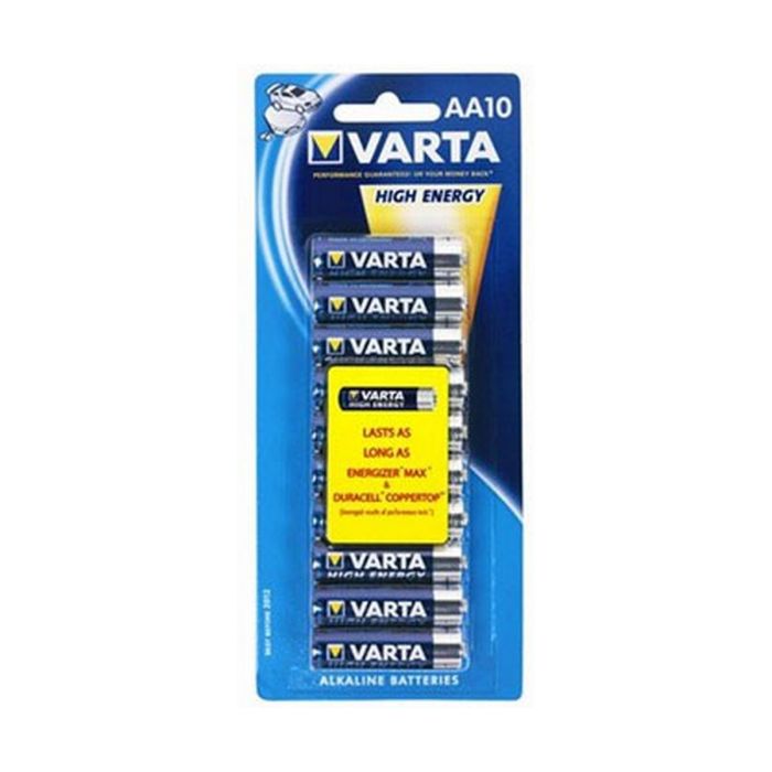 Pilas Varta High Energy AA 10-pack (10 Piezas) 3