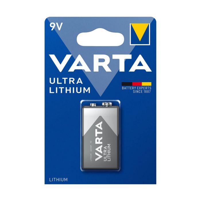 Pilas Varta Ultra Lithium 9 V (1 unidad) 1