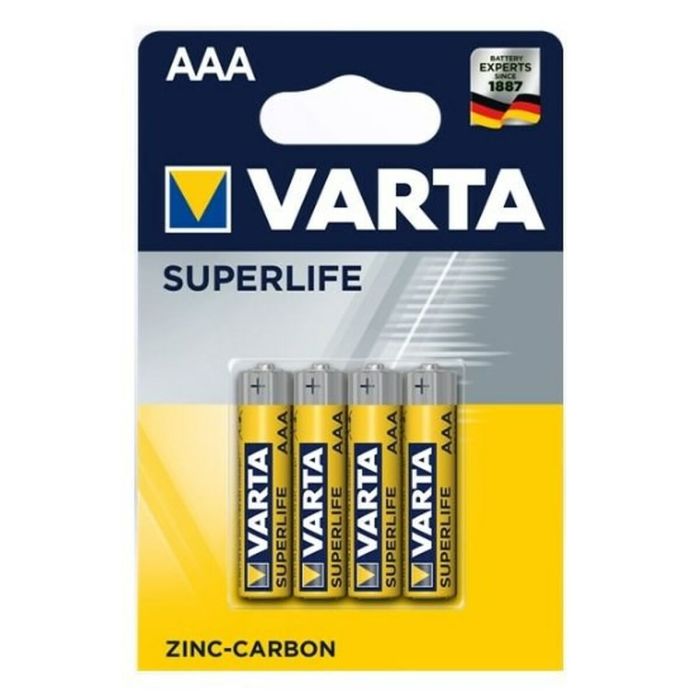 Pila Varta Salina Superlife Aaa Tipo R-03 Blister De 4 Unidades