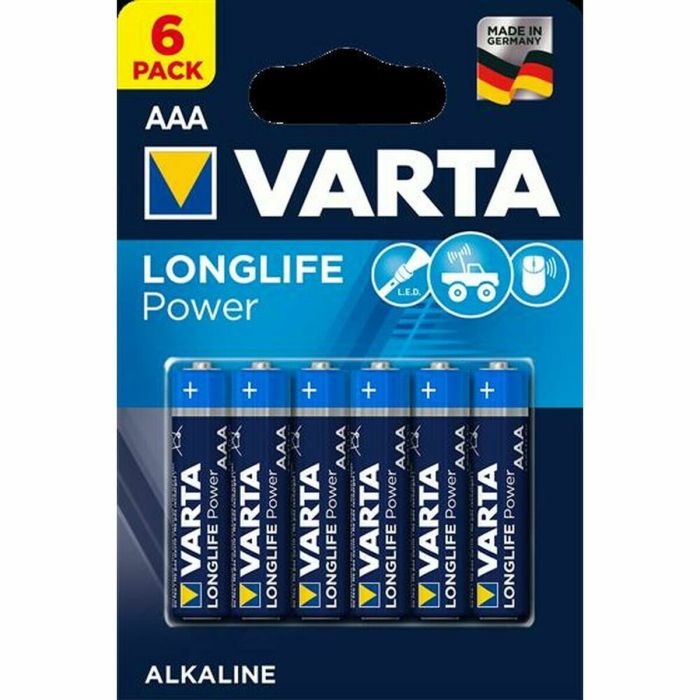 Pila Alcalina Varta Longlife Power 1,5 V AAA High Energy 1,5 V 1.5 V AAA