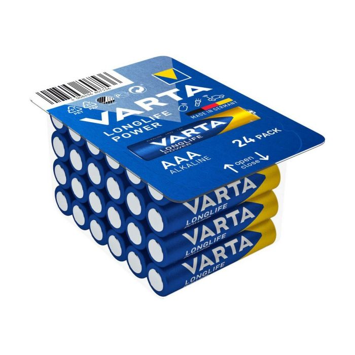 Pilas Varta Long Life Power (24 Piezas) 1