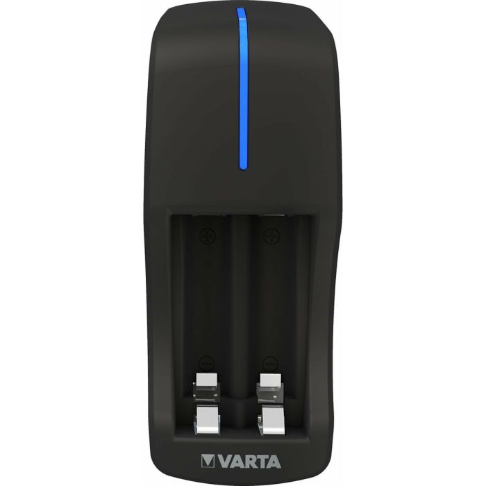 Cargador de Pilas Varta 57646101401 Mini 2 Pilas AA/AAA 1 Cargador de Pilas Varta 57646101401 Mini 2 Pilas AA/AAA 1