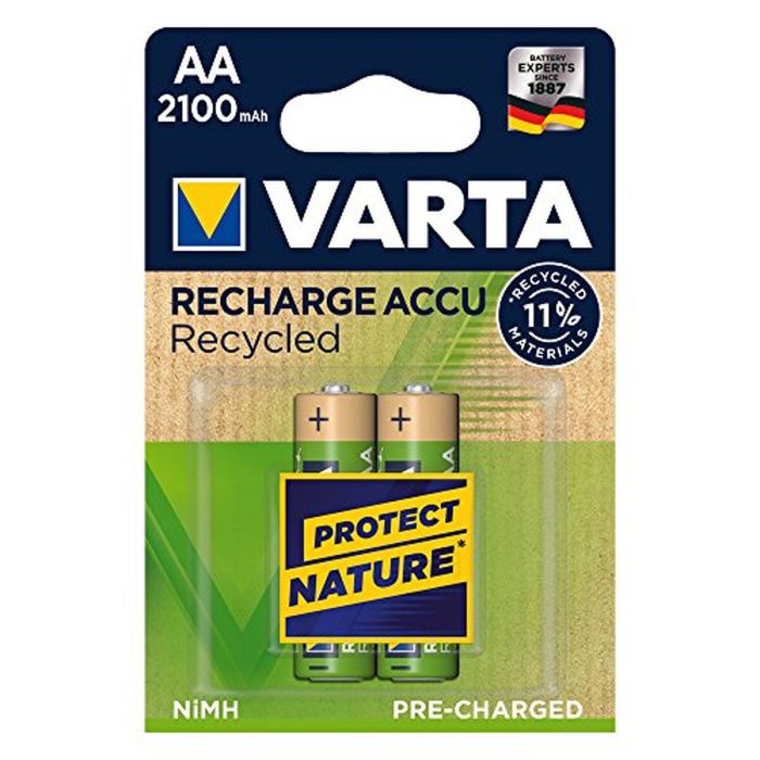 Pilas Alcalinas Varta 56816 101 402 AA 2 uds 2100 mAh