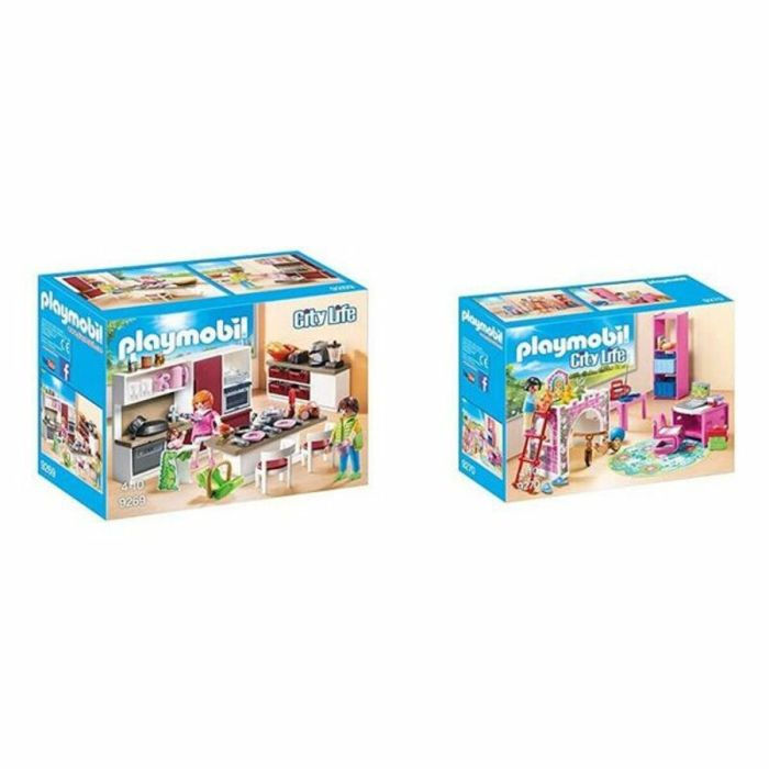 Playset City Live Kitchen Playmobil 9269 2 Playset City Live Kitchen Playmobil 9269 2