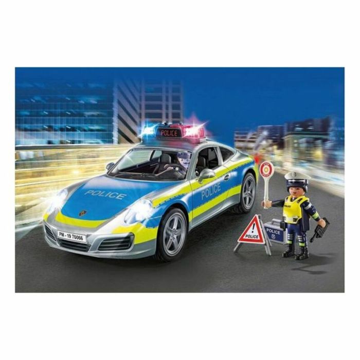 Playset Porsche 911 Carrera 4S Police Playmobil 70066 (36 pcs) 4
