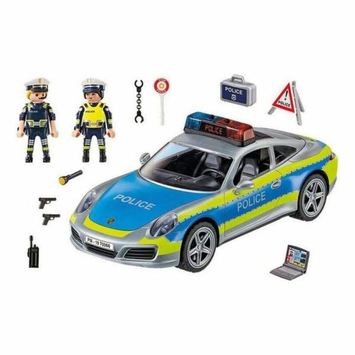 Playset Porsche 911 Carrera 4S Police Playmobil 70066 (36 pcs) 1