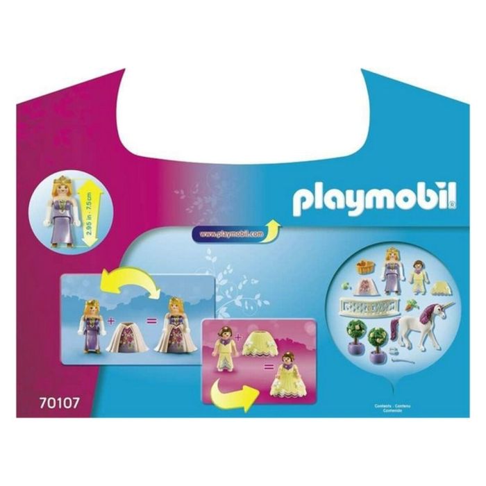 Playset Princess Unicron Carry Case Playmobil 70107 42 Piezas 1