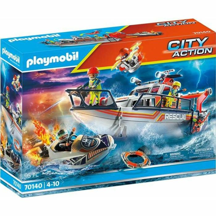 Playset Playmobil 70140 Fire Fighting Mission 95 Piezas 0 Playset Playmobil 70140 Fire Fighting Mission 95 Piezas 0