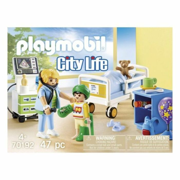 Playset City Life Children's Hospital Ward Playmobil 70192 (47 pcs) 3
