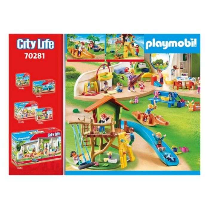 Playset City Life Adventure Playground Playmobil 70281 Parque de juegos (83 pcs) 1