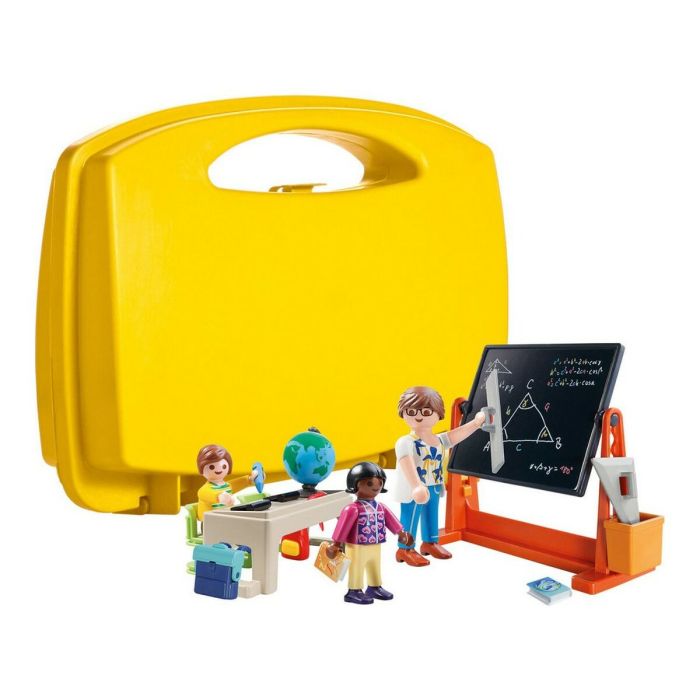 Playset City Life School Carry Case Playmobil 70314 (29 pcs) 1