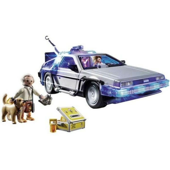 Playset Action Racer Back to the Future DeLorean Playmobil 70317 3