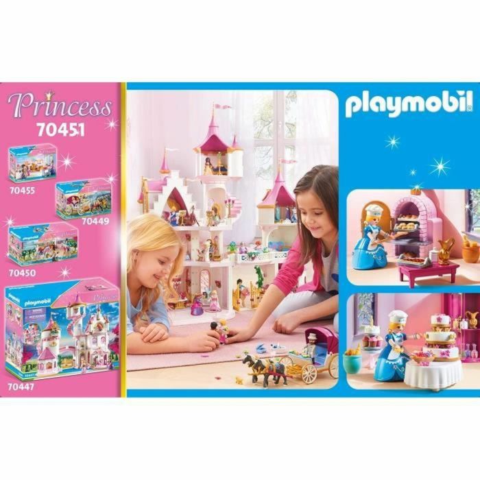 Playset   Playmobil Princess - Palace Pastry 70451         133 Piezas   3