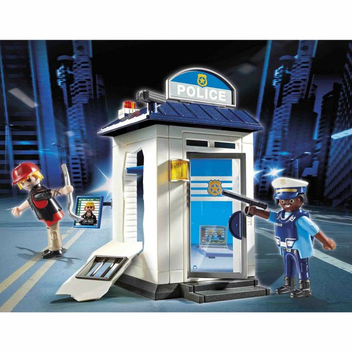 Playset City Action Police Starter Pack Playmobil 70498A 37 Piezas (37 pcs) 4