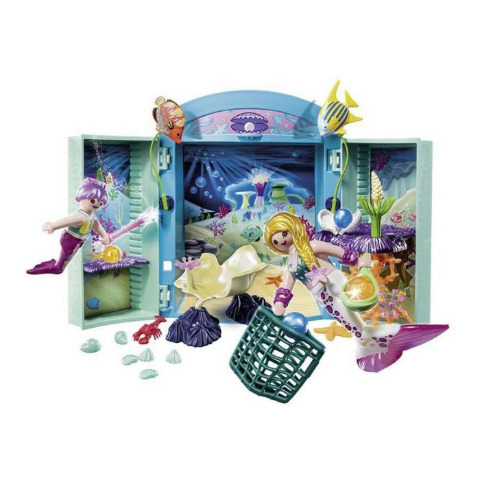 Playset Playmobil Magic Mermaids Chest 70509 2