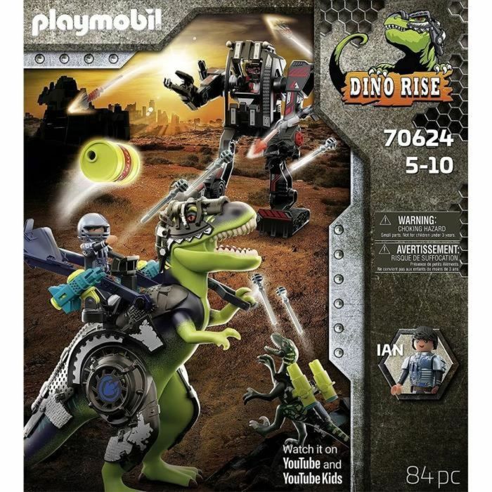 Playset Dino Rise T-Rex Playmobil 70624 (84 pcs) 1