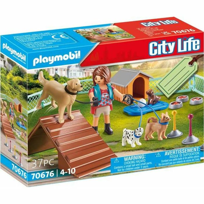 Set De Regalo Entrenadora De Perros 70676 Playmobil