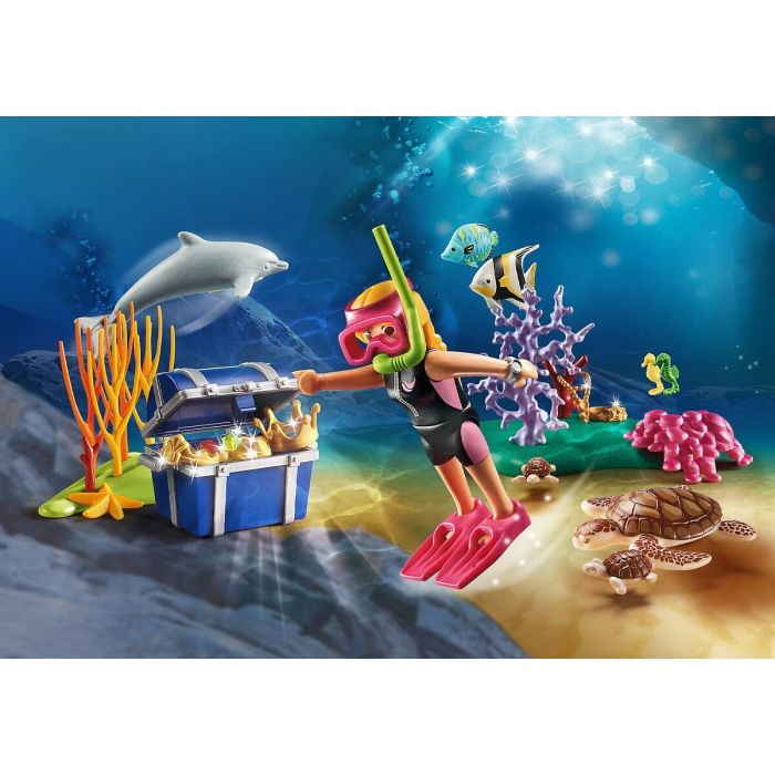 Playset Playmobil 70678A Océano 70678 (38 pcs) 4 Playset Playmobil 70678A Océano 70678 (38 pcs) 4