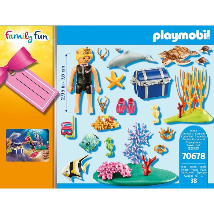 Playset Playmobil 70678A Océano 70678 (38 pcs) 2 Playset Playmobil 70678A Océano 70678 (38 pcs) 2