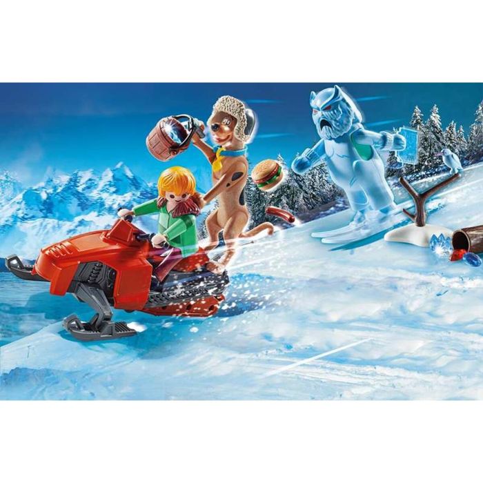 Playset Scooby Doo Adventure with Snow Ghost Playmobil 70706 (46 pcs) 1