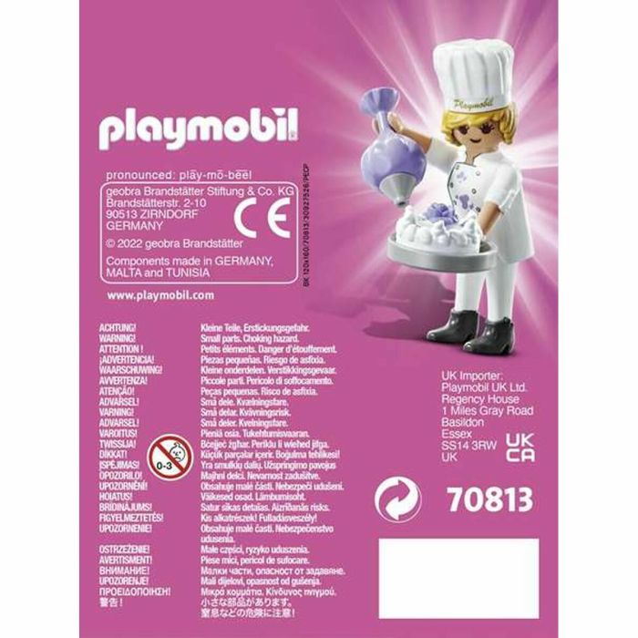 Figura Articulada Playmobil Playmo-Friends 70813 Pastelera (5 pcs) 1