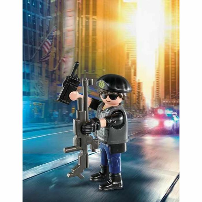 Figura Articulada Playmobil Playmo-Friends 70858 Policía (5 pcs) 2