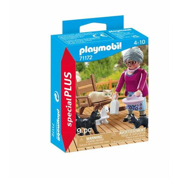 Abuela Con Gatos Especial Plus 71172 Playmobil